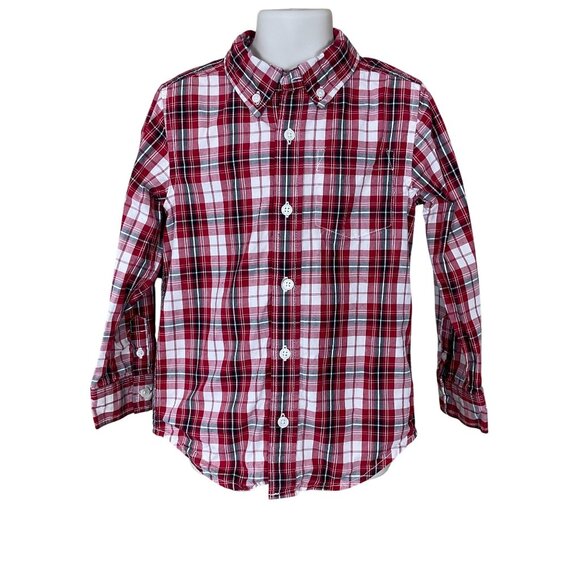 Gymboree Junior Aviator Shirt Corduroy Pants & Sweater Vest Set Toddler Boys 3T - Picture 4 of 12